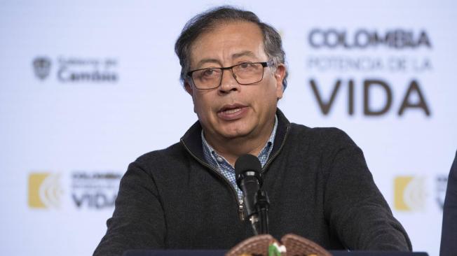 Gustavo Petro, presidente de Colombia.