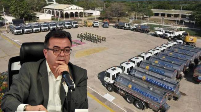 El director de la UNGRD, Olmedo López, no ha salido a explicar qué pasa con los carrotanques.