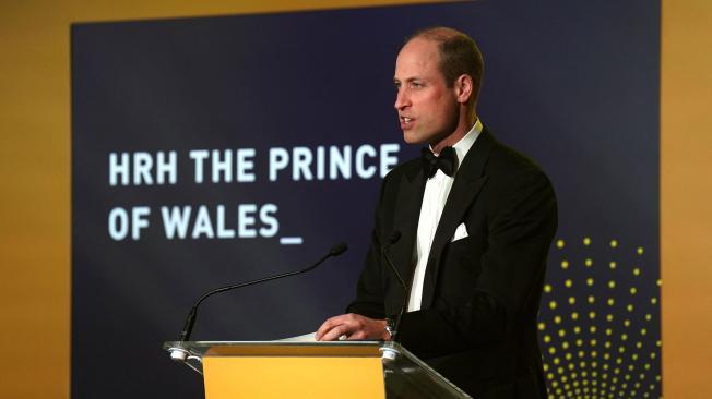 El príncipe William, heredero al trono británico.