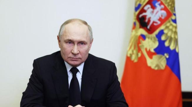 El presidente Vladimir Putin se dirigió a los rusos tras el ataque terrorista en el auditorio Crocus.