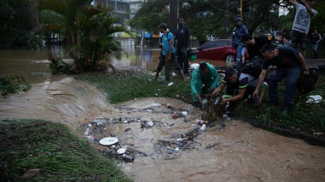 Inundación en Cali