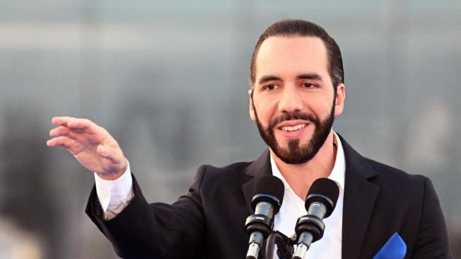 El presidente de El Salvador, Nayib Bukele.