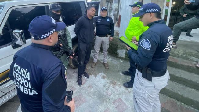 Interpol lo ubicó en zona rural de Quindío.
