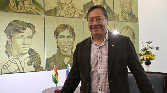Luis Arce, presidente de Bolivia.1