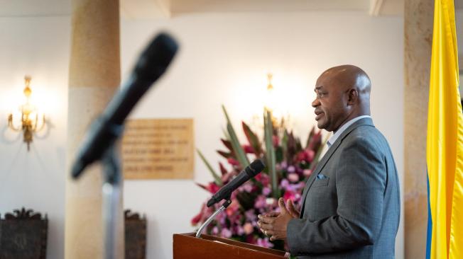 El canciller Luis Gilberto Murillo.