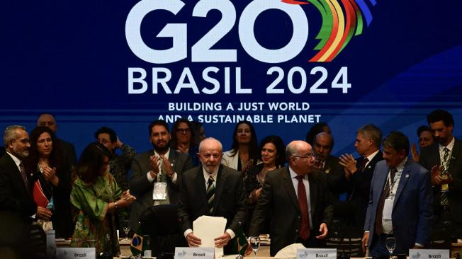 Reunión Ministerial del G20 en Río de Janeiro, Brasil.