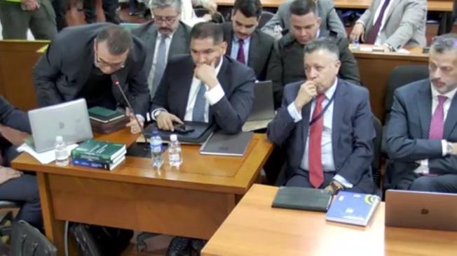 Olmedo López y Sneyder Pinilla, en audiencia de imputación.