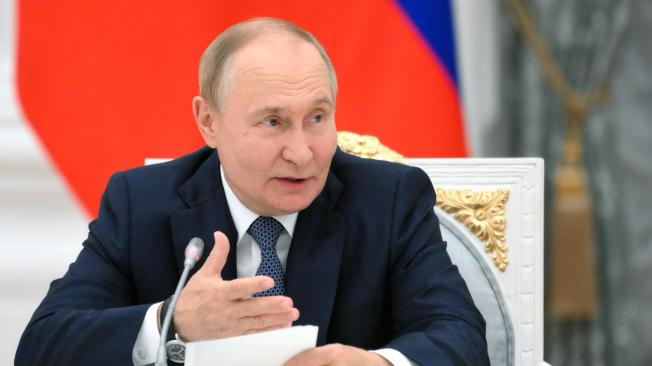 El presidente de Rusia, Vladimir Putin.