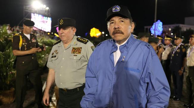 El presidente de Nicaragua, Daniel Ortega.