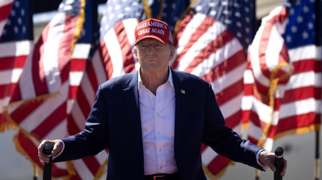 El expresidente de Estados Unidos Donald Trump.