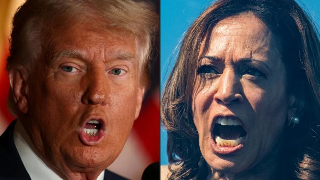 Donald Trump y Kamala Harris