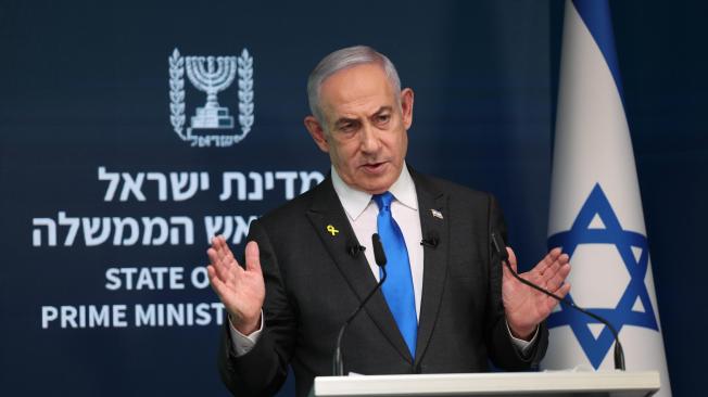 El primer ministro israelí Benjamin Netanyahu