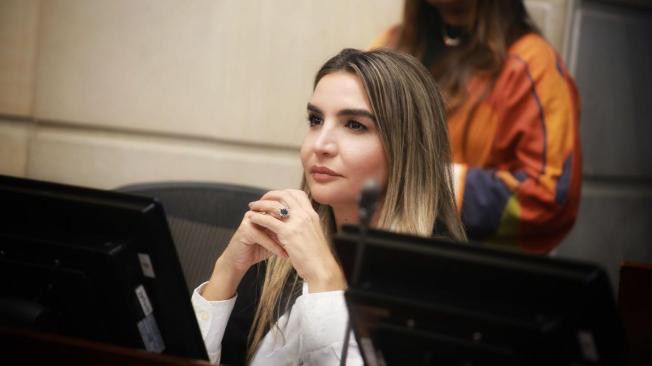 Nadia Blel, presidenta del Partido Conservador