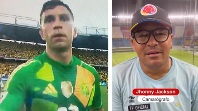 Dibu Martínez y Jhonny Jackson