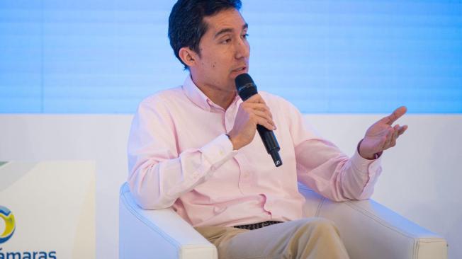 Luis Fernando Mejía, director de Fedesarrollo, en el congreso de Confecámaras.