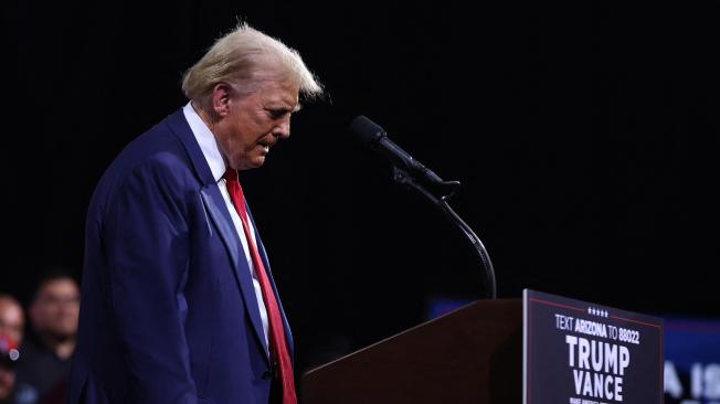El candidato republicano Donald Trump.