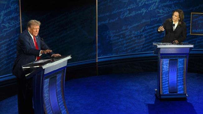 Debate entre Donald Trump y Kamala Harris en Estados Unidos.