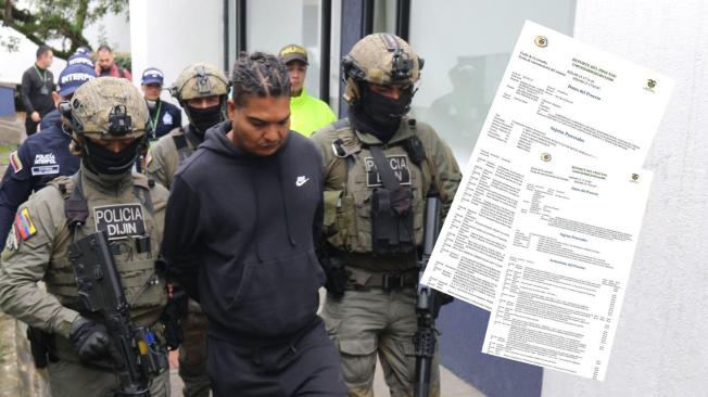 Larry Amaury Álvarez Núñez, alias Larry Changa, señalado cofundador de la organización transnacional el ‘Tren de Aragua’.
