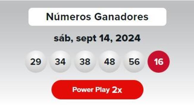 Los resultados del sábado 14 de septiembre.