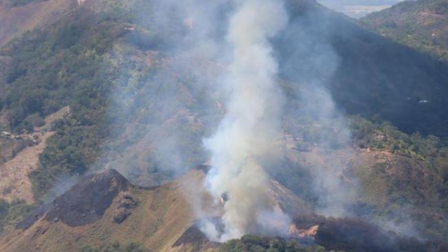 Incendio en el Tolima.