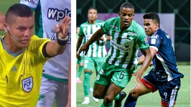 Luis Matorel pitó Alianza vs. Nacional.
