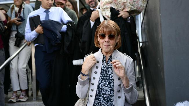 Gisele Pelicot deja el tribunal en Francia.