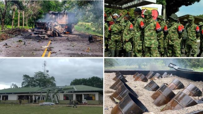 El atentado del Eln dejó dos militares muertos y 29 heridos.