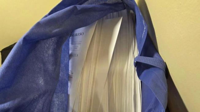 Texto del Senado que no fue entregado a los representantes, según Juvinao.