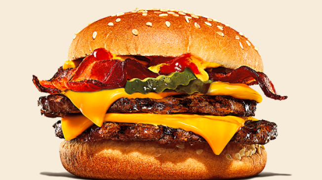 La hamburguesa doble con queso de Burger King fue la peor calificada.
