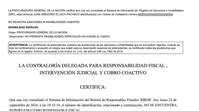 Gregorio Eljach: El Candidato A Procurador No Ha Hecho Públicas Sus ...