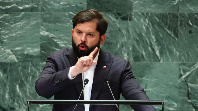 Gabriel Boric, presidente de Chile.
