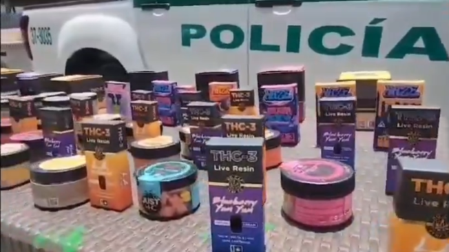 Productos cannábicos.