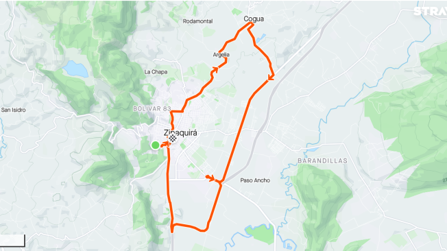 Maratón 21km ruta.