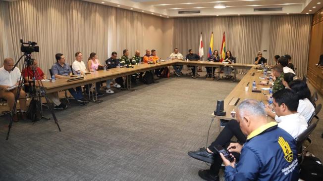 Reunión de la Oficina de Gestión de Riesgo.