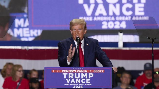 El expresidente de Estados Unidos Donald Trump.