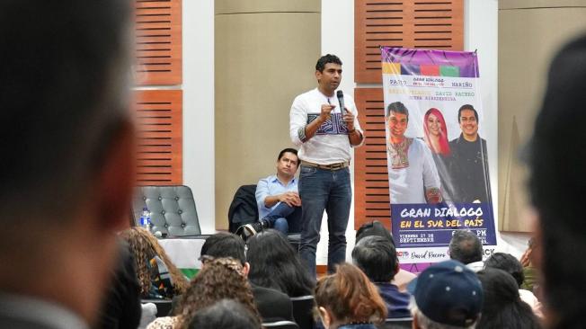 David Racero, representante del Pacto Histórico.