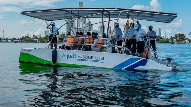 El Aquabus-e para Cartagena