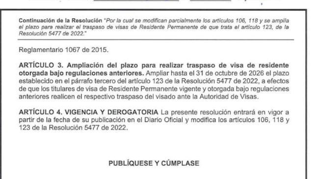 Resolución 9316 de 2024.