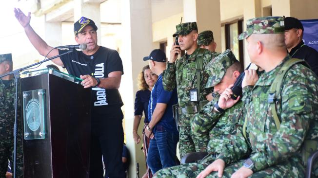 Alcalde Alejandro Char participó en la jornada.