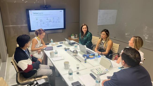 Los empresarios barranquilleros presentaron en Miami las ventajas competitivas de la captial del Atlántico.