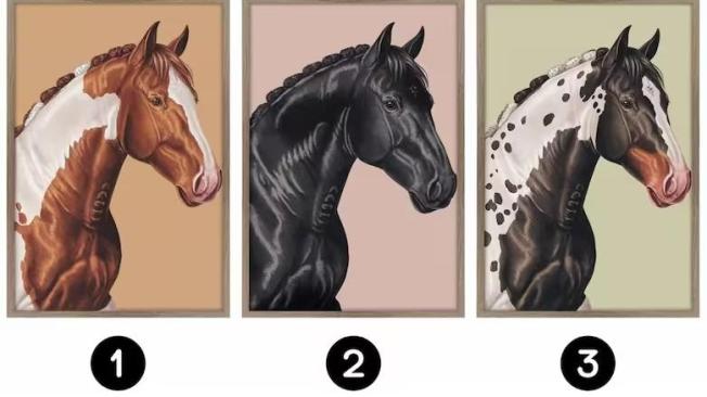  escoge uno de los tres caballos en la imagen para descubrir tu talento oculto