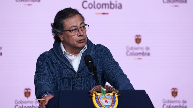 El presidente Gustavo Petro.