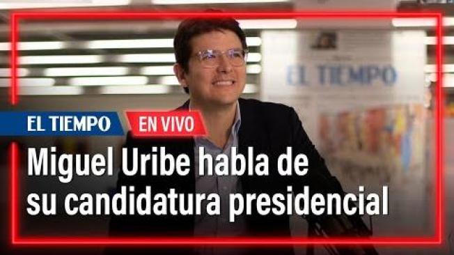 Miguel Uribe habla de su candidatura presidencial: ¿Cómo está la puja en el Centro Democrático?