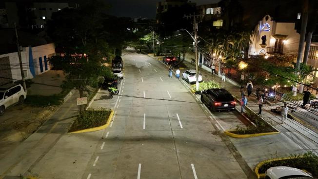 En esta ocasión, el mandatario distrital Alejandro Char entregó 272 metros lineales en la carrera 49C entre calles 76 y 79.
