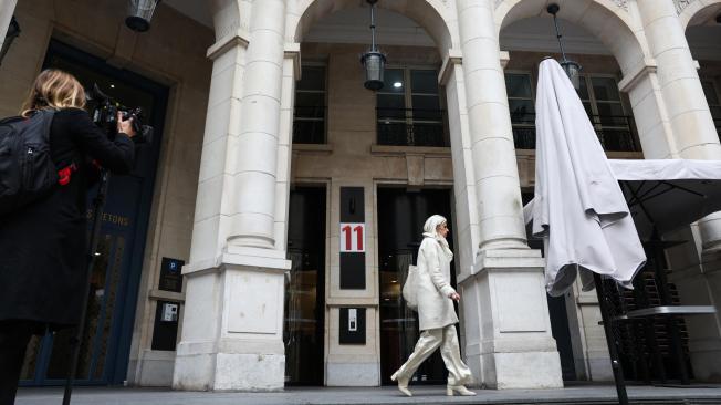 Oficinas en París de la compañía de streaming Netflix en la Plaza Edouard VII.