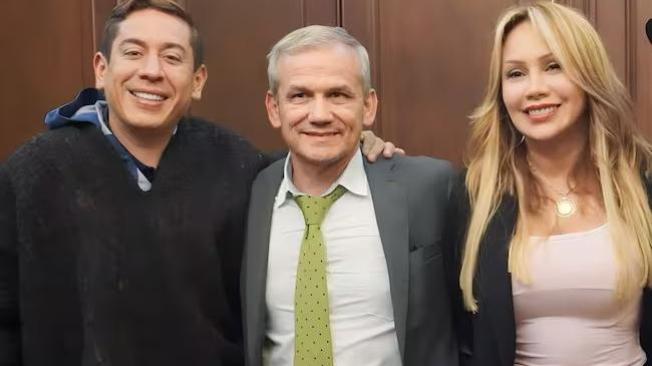 Carlos Amaya, Carlos Ramón González y Sandra Ortiz.