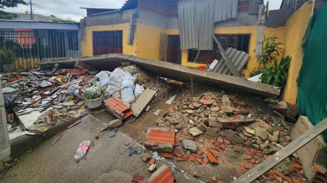 Vivienda del barrio Cevillar.