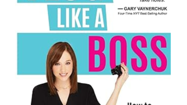 Amy Landino es autora del libro "Vlog like a boss".