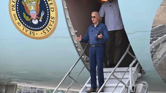 El saliente presidente de Estados Unidos Joe Biden aterrizó este domingo 17 de noviembre en Manaos, convirtiéndose en el primer mandatario de ese país en llegar a este territorio.