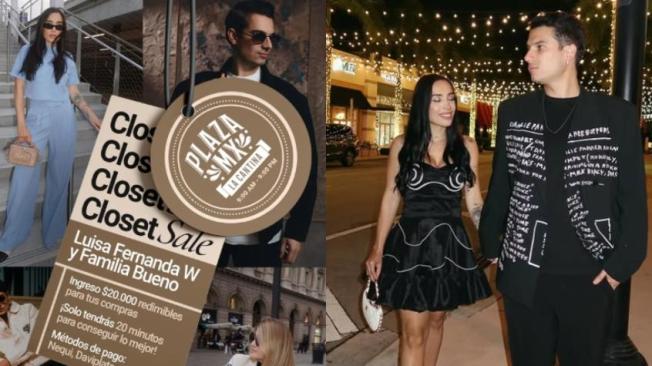 Luisa Fernanda W anunció la venta de su closet porque en 2025 iniciarán una nueva vida.